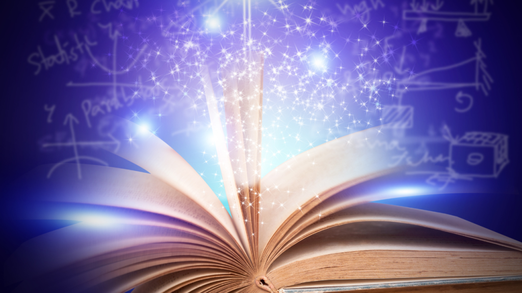 Livre ouvert magique - univers spirituel et créations de Kévin Piranio 